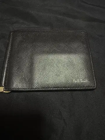 Paul Smith 블랙 가죽 머니클립