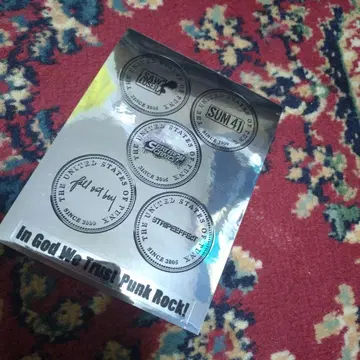 SUM41 fall out boy 외 옴니버스 스티커