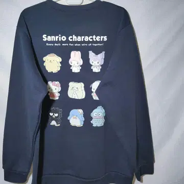 새상품 트레이닝복 XL 폼폼푸딩 쌓기놀이 산리오 맨투맨 속기모