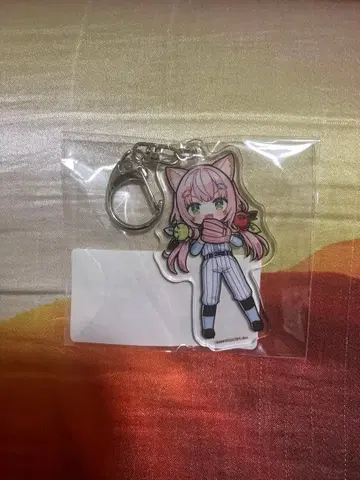 얀 나리 아크릴 키링 니지홀로 교류전 DMM 온라인 크레인 게임