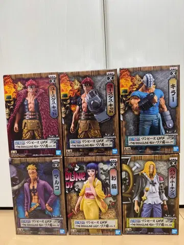 원피스 DXF 그라멘 와노쿠니 피규어 세트