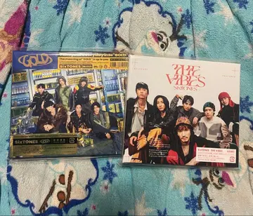 SixTONES THE VIBES, GOLD CD&DVD