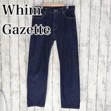 Whim Gazette 위무 가제트 데님 인기 스트레이트 38 일본제