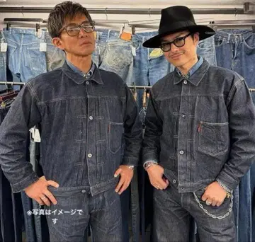 90s Sugar Cane 데님 셋업 s1945 대전 모델 빨간색 탭