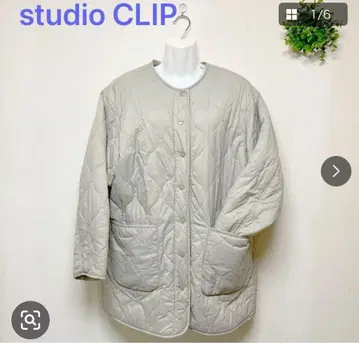 스튜디오 클립 리버서블 퀼팅 자켓