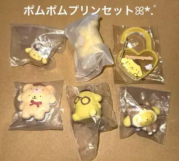 폼폼푸딩 가챠가챠 묶음 판매 6세트 덤 포함