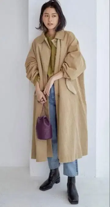 Ungrid 스텐카라 코트 베이지