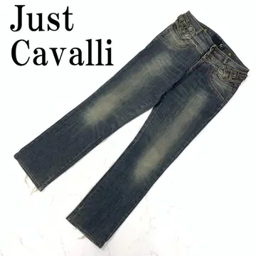 LA8870 저스트카발리 워시 데님 청바지 28 42