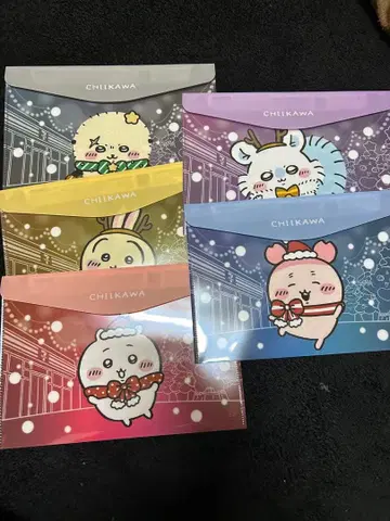 치이카와 (먼작귀) 세븐일레븐 콜라보 플랫 케이스 크리스마스