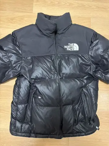 THE NORTH FACE 눕시 블랙 다운 자켓 S