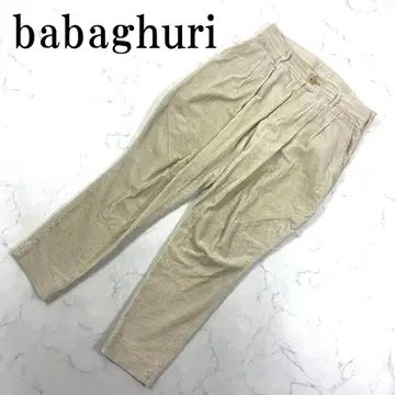 LA8869 바바구리 코듀로이 팬츠 아이보리 코튼 M-L 정도