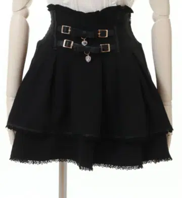 LIZLISA 스커트 2 블랙