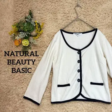 [내추럴 뷰티 베이직] 7부 소매 자켓풍 가디건 엘레강트