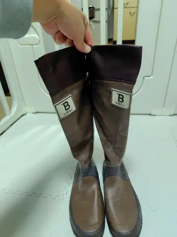 [ 새상품급 ] 일본 야조회 버드워칭 장화(브라운 LL)