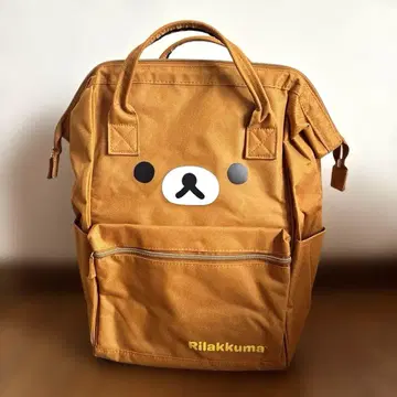 택 포함 새상품 리락쿠마 가마구치 백팩 페이스 패턴 레어!!