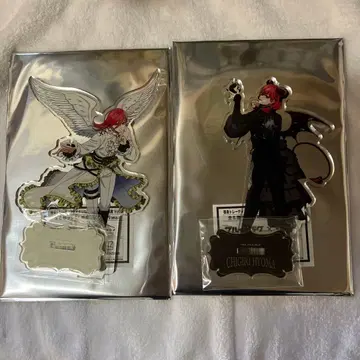 블루 록 [ 치기리 효마 ] 등신 아크릴 스탠드 2개 세트 천사와 악마