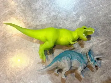 공룡 피규어 세트 티라노사우루스 트리케라톱스