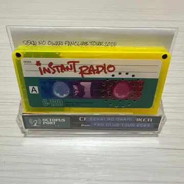 SEKAI NO OWARI INSTANT RADIO 카세트 테이프
