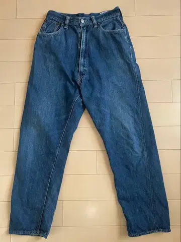 orslow x BEAMS BOY 별주 몬로 팬츠 셀 비치 데님