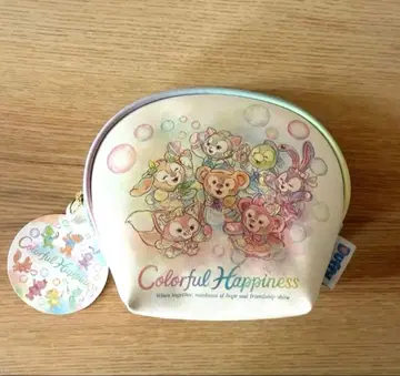 디즈니 더피 컬러풀 해피니스 파우치 프렌즈 20주년