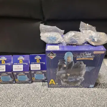 제일복권 전생했더니 슬라임이었던 건에 대하여 피규어 세트 A상 D상