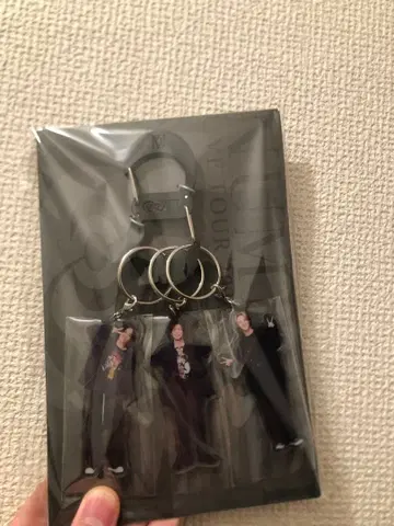 Number_i 카라비너 포함 아크릴 키링