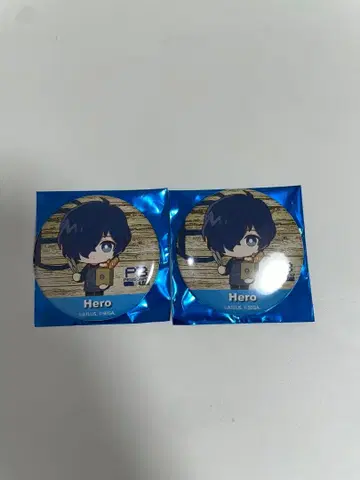 페르소나 3 주인공 캔뱃지 세트 판매 R Baker 콜라보