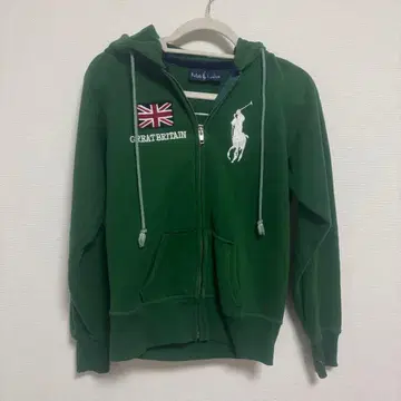 랄프 로렌 후드티 그린