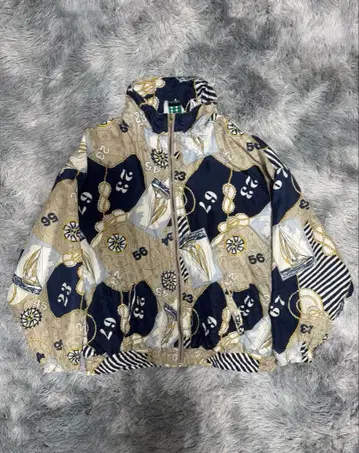 EVR 해양 테마 실크 자켓 XL