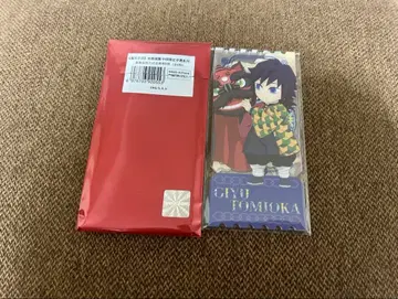 귀멸의 칼날 비유 시리즈 중국 한정판 아크릴 티켓 토미오카 기유