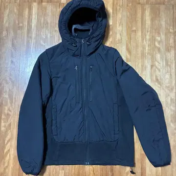 블랙 점퍼 블루종 충전솜