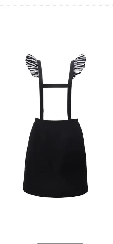 보더스 앳 발코니 TWILL 서스펜더 미니 스커트