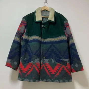 독일제 TABACCI 충전솜 자켓 옷깃 보아 울 혼방 따뜻한 고급 겨울