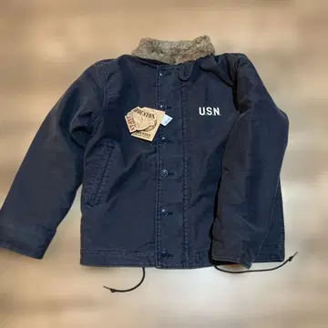 HOUSTON 휴스턴 N-1 덱 자켓 USED 가공 모델
