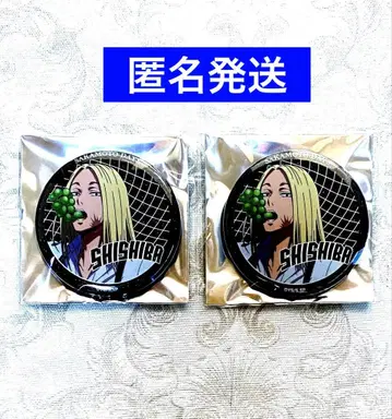 SAKAMOTODAYS 파보테리아 등신 캔뱃지 카가미네 2세트