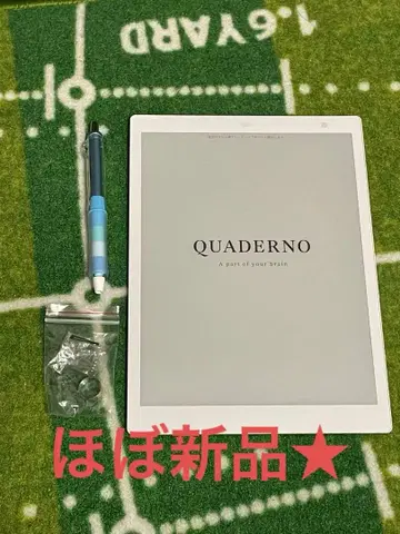 거의 새것 전자 페이퍼 QUADERNO (쿠아델노) Gen.2 (2세대)