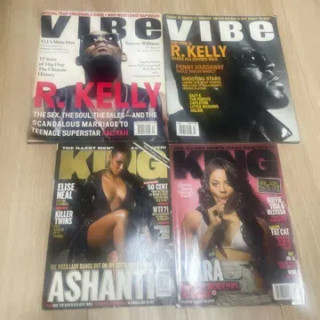 VIBE & KING 잡지 세트 R. KELLY 특집