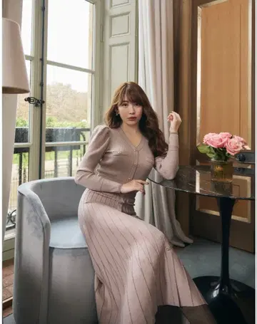 Herlipto Suite Room Knit Long Dress