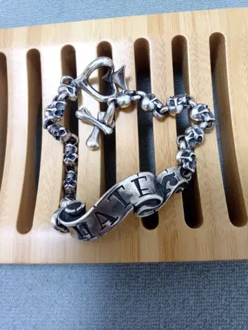 RATRACE 라트레이스 Hate 리본 팔찌 kj jesse