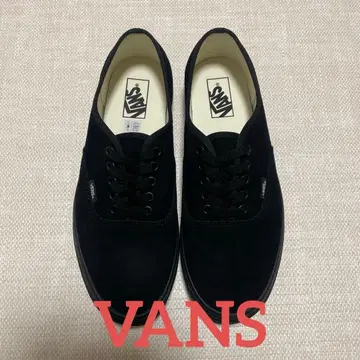 [새상품] 28cm VANS AUTHENTIC SUEDE BLACK 블랙