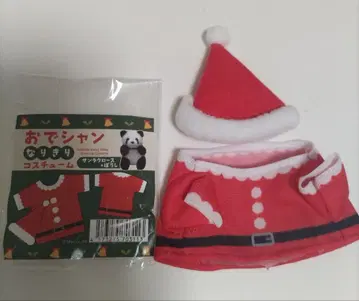 팬더 샹샹 옷 갈아입기 오데샹 산타 코스튬