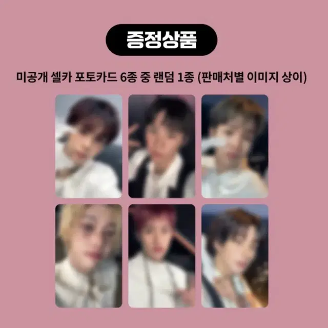 라이즈 fame 케타포 럭드 앨범 미공포 분철 원빈은석쇼타로앤톤소희성찬