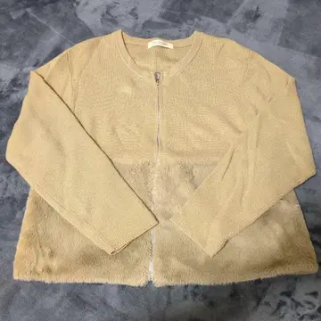 gateau romantique 베이지 집업 자켓