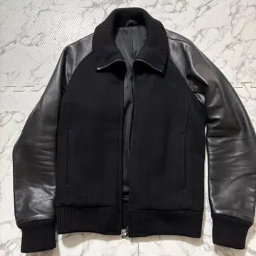 ATTACHMENT 어태치먼트 바시티 자켓 사이즈 2 블랙