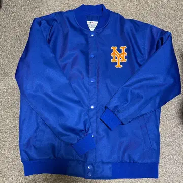 Mets 바시티 자켓 제프 해밀턴 JH DESIGN XXL 사이즈