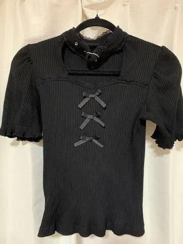 MA*RS 하트 벨트 포함 골지 상의