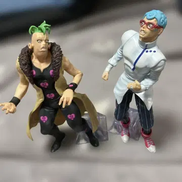 죠죠의 기묘한 모험 페시와 기어치오 피규어