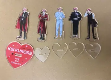 핑크와 하바네로 아크릴 스탠드