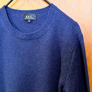 A.P.C. 아페쎄 간지 스웨터 니트 네이비