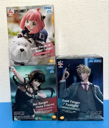 스파이 패밀리 Luminasta 피규어 로이드, 요르, 아냐 & 본드